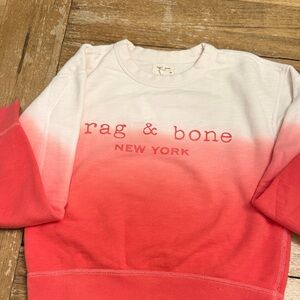 Rag & Bone Coral Ombre Sweatshirt